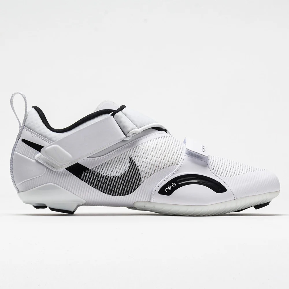 Nike White and Black Mesh Sneakers